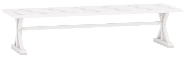 Bridgeport Dining Bench Seat White